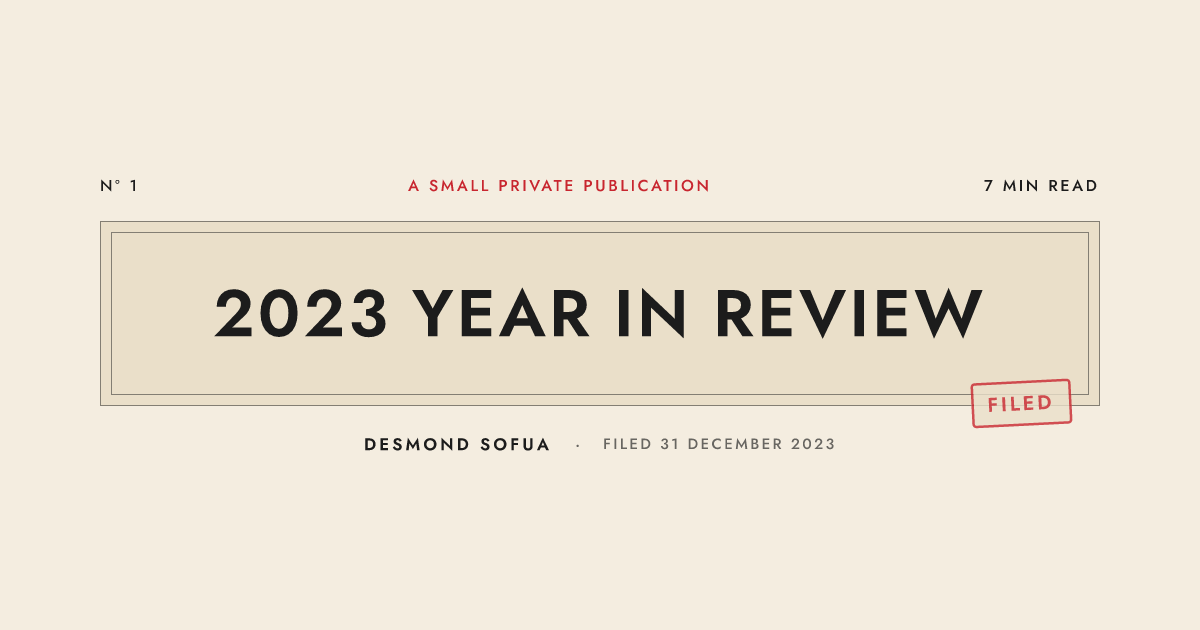 2023 Year in Review